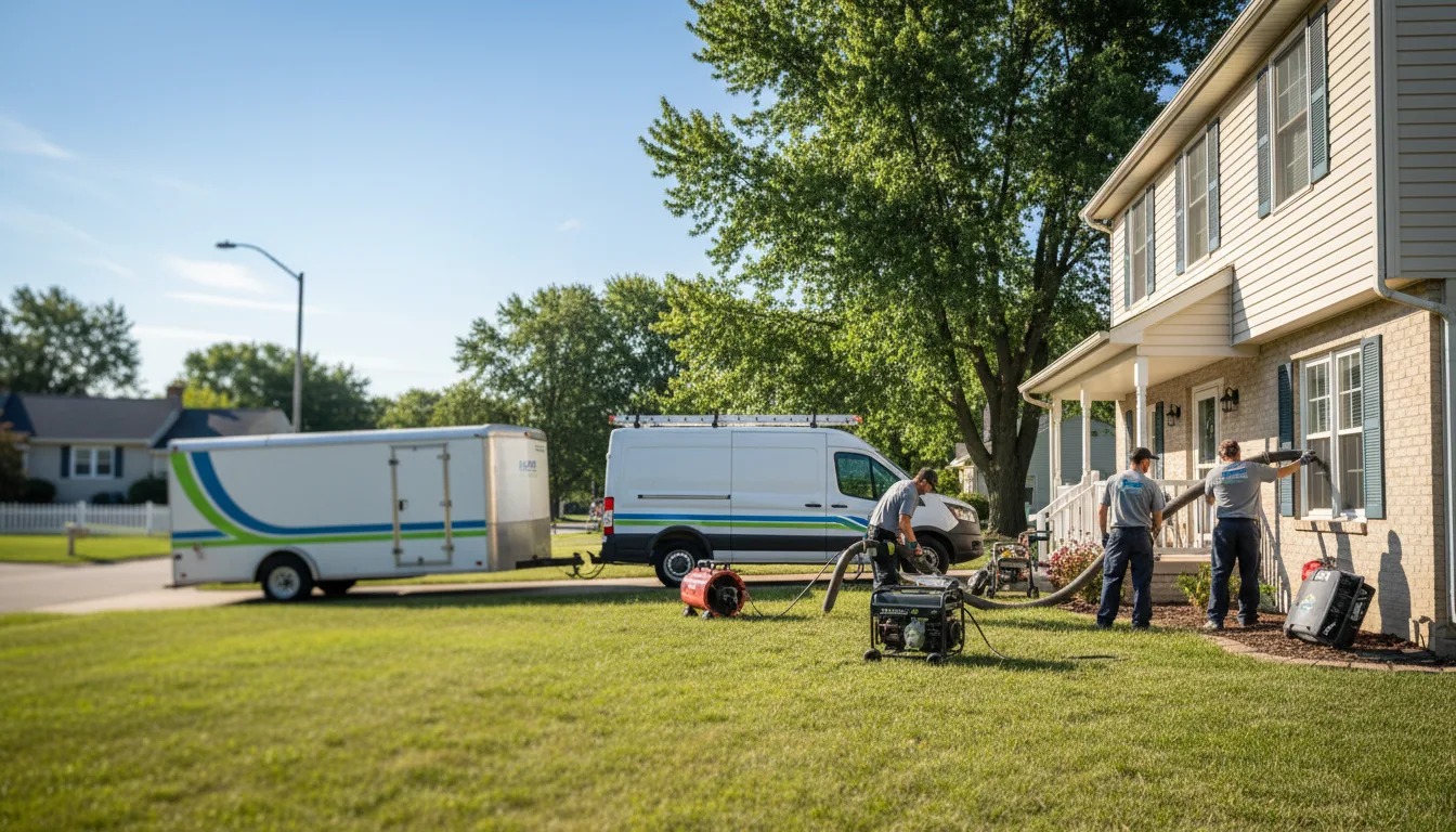 Flooded Basement Restoration And Cleanup With Repair in Enders, NE near me